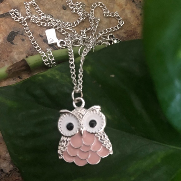 Jewelry - Silver Tone Owl Necklace